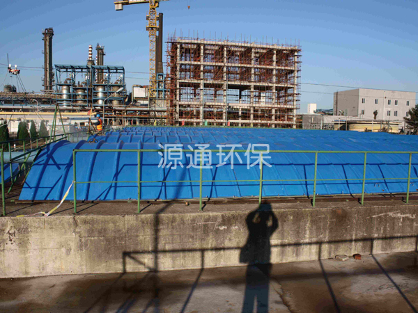 大跨度大面積污水池加蓋